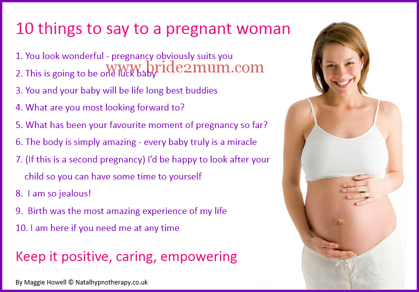 What Not To Say And What To Say To A Pregnant Woman Life With Obee